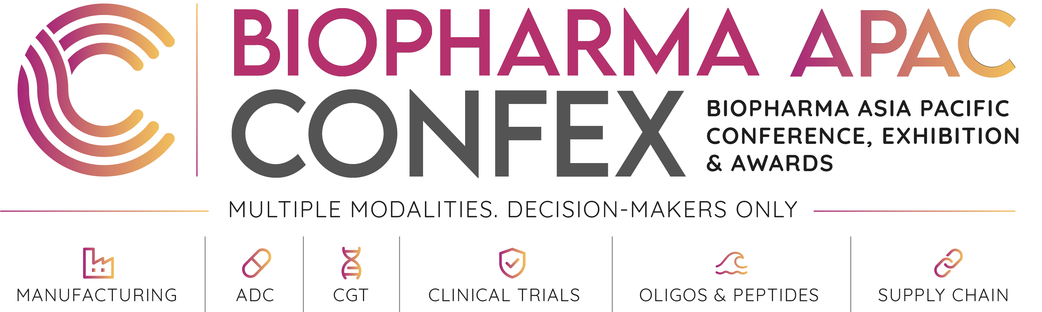 Biopharma APAC Confex 2027 — Multiple Modalities. Decision-Makers Only